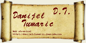 Danijel Tumarić vizit kartica